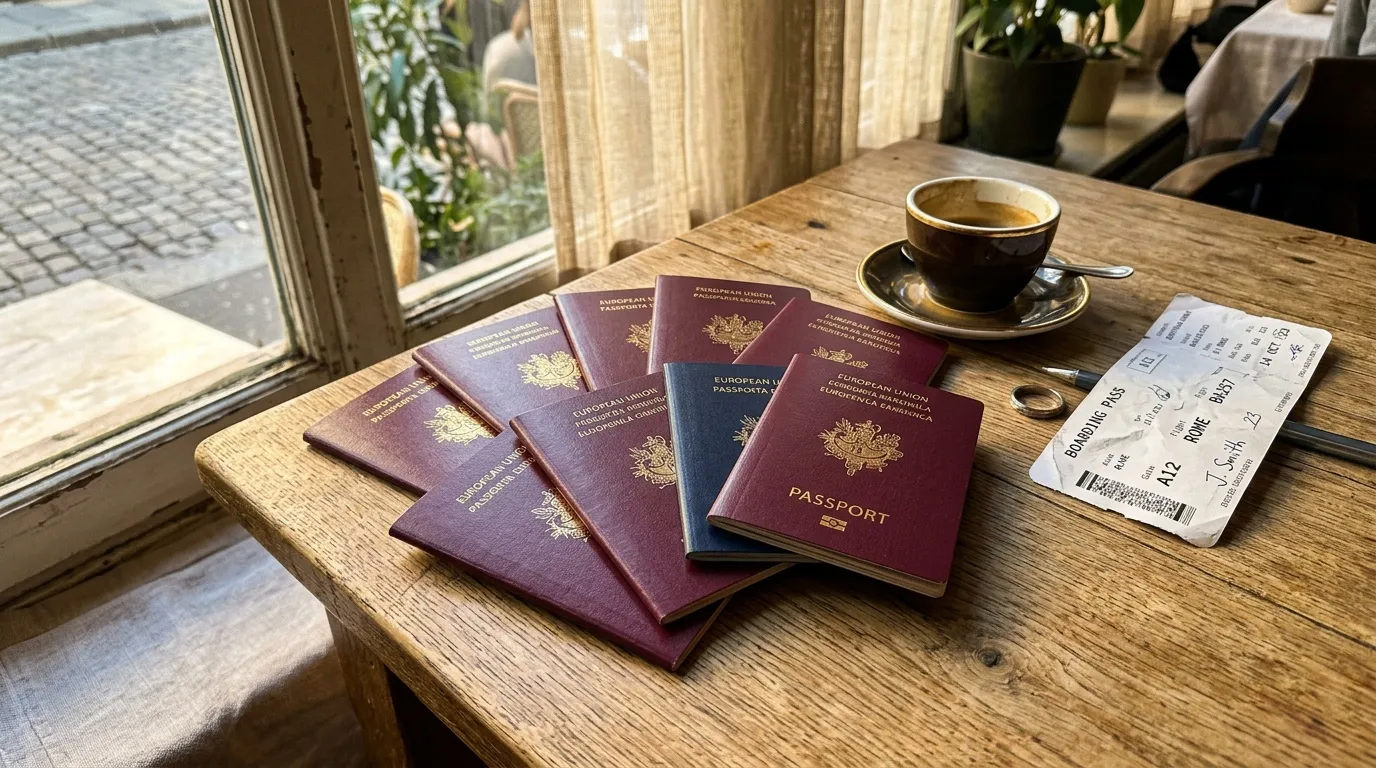Passeports européens puissants : voyager sans visa
