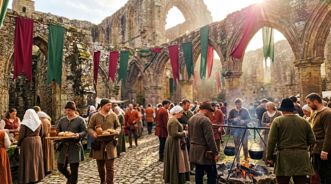 Passeport médiéval à Watten : la fête de l'abbaye