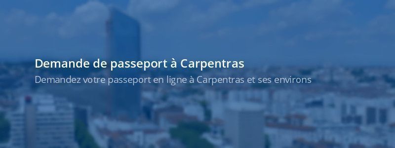 Service passeport Carpentras