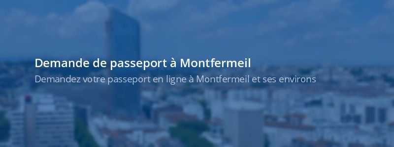 Service passeport Montfermeil