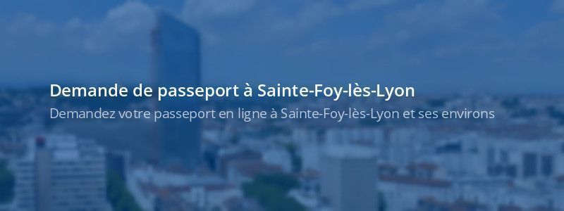 Service passeport Sainte-Foy-lès-Lyon